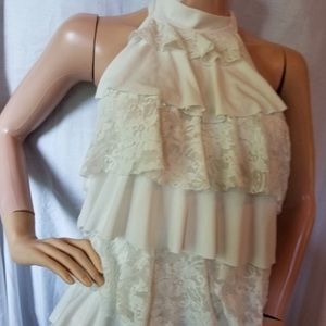 Studio Y/Maurice’s cream colored halter